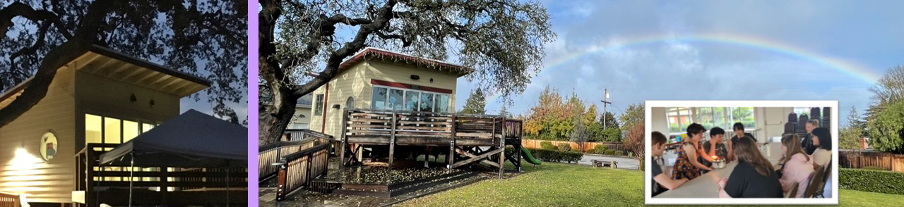 youth group in the kitchen